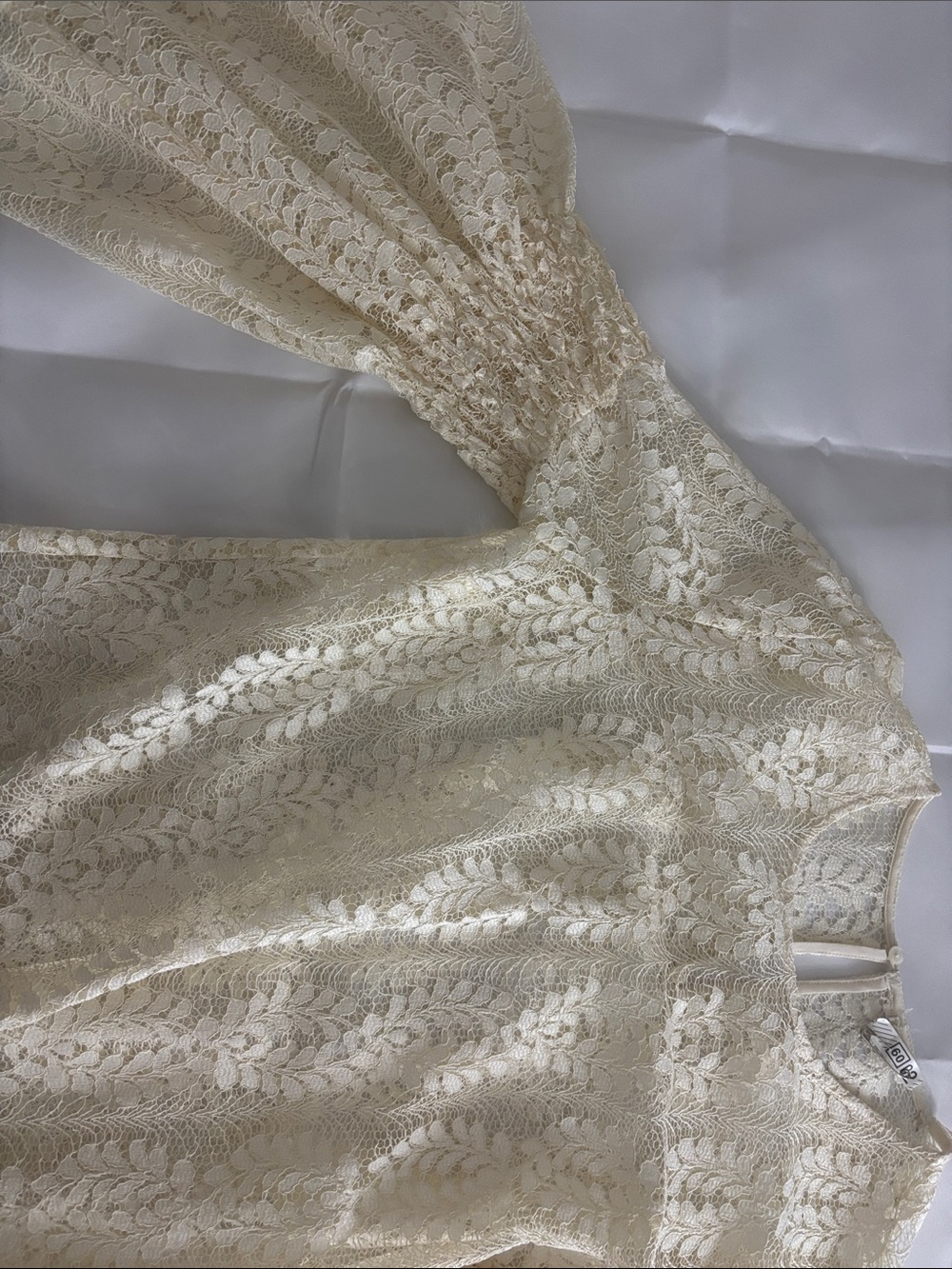 Michael Kors Cream Lace Blouse